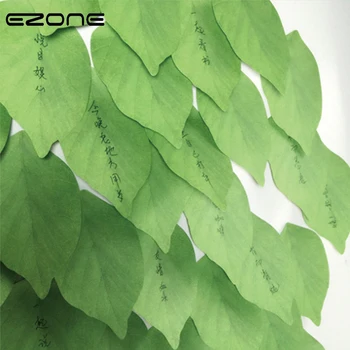 EZONE Self-adhesive Sticky Notes Simulation Green Leaves Sticky Notes 50 Sheets Office Decor Sticker Message Card Memo Pad
EZONE Self-adhesive Sticky Notes Simulation Green Leaves Sticky Notes 50 Sheets Office Decor Sticker Message Card Memo Pad