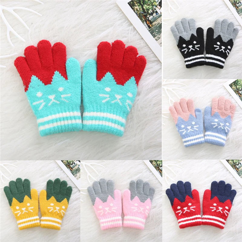 Fashion Children Gloves Winter Warm Knitted Mittens Kid Gloves For Kids Boys Girls Toddler 4-8Y Cashmere Gloves Baby Accessories
Fashion Children Gloves Winter Warm Knitted Mittens Kid Gloves For Kids Boys Girls Toddler 4-8Y Cashmere Gloves Baby Accessories