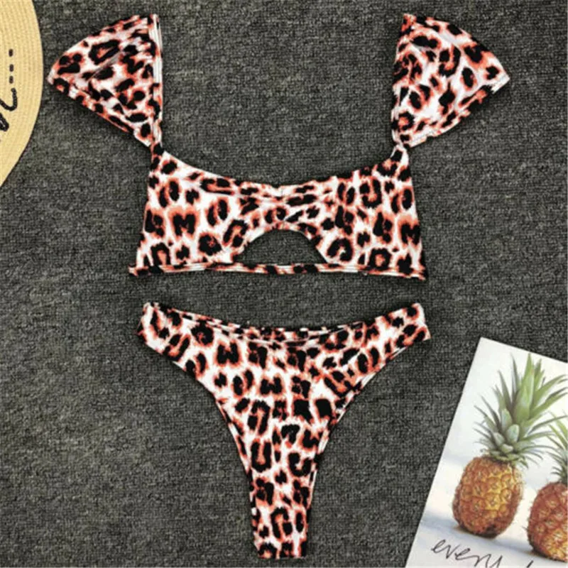 Leopard Bikini Swimwear Women Bikini Set Sexy Swimsuit Padded Bathing Suit Off Shoulder Swimwear Ladies Beachwear Swimming Suit
Leopard Bikini Swimwear Women Bikini Set Sexy Swimsuit Padded Bathing Suit Off Shoulder Swimwear Ladies Beachwear Swimming Suit