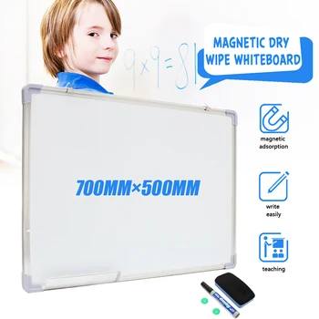 Kicute 500x700MM Magnetic Whiteboard Writing Board Double Side With Pen Erase Magnets Buttons For Office School
Kicute 500x700MM Magnetic Whiteboard Writing Board Double Side With Pen Erase Magnets Buttons For Office School