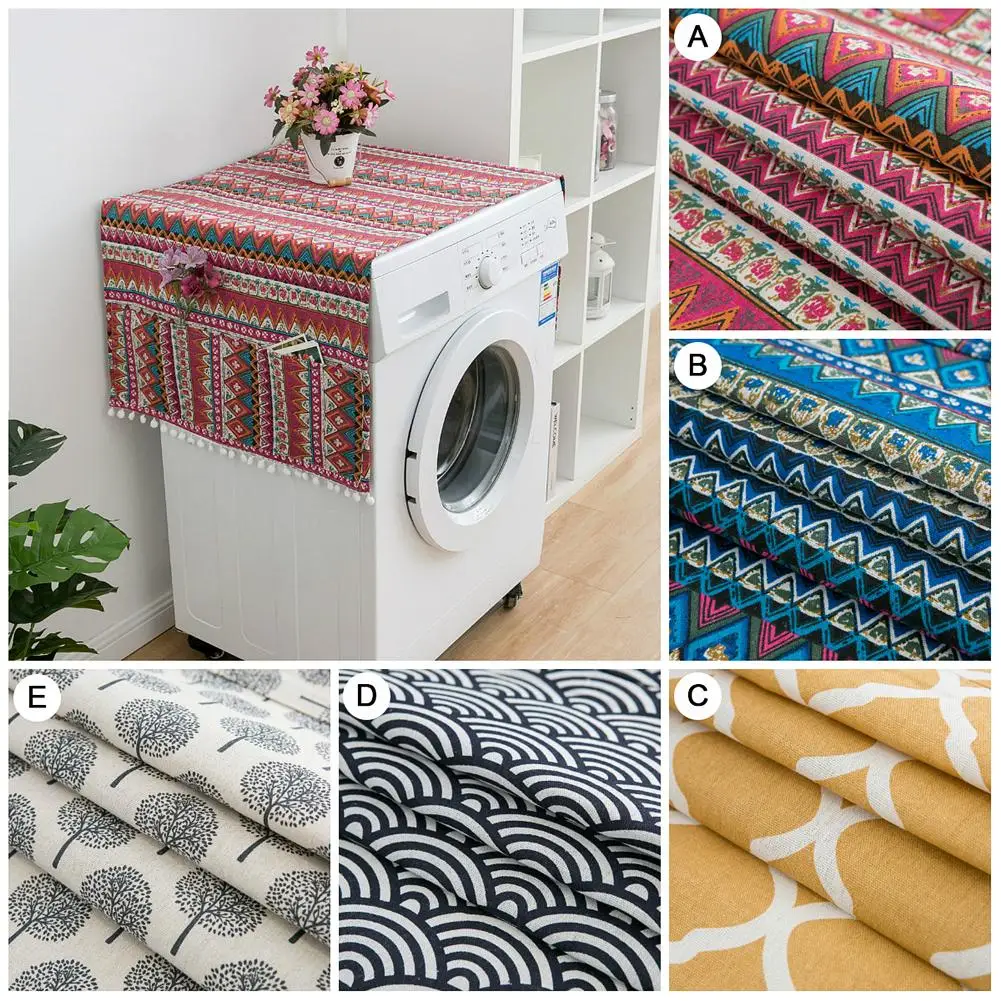Ethnic Style Refrigerator Dust Proof Cover Japanese Geometric Pattern Single Drum Washing Machine Towel Protective Cove
Ethnic Style Refrigerator Dust Proof Cover Japanese Geometric Pattern Single Drum Washing Machine Towel Protective Cove