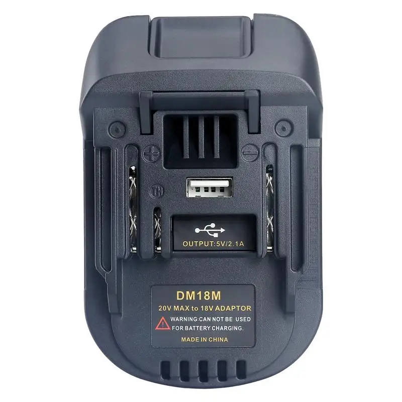 18V Battery Adapter DM18M Converted To Li-Ion Charger Tool Convertor For MAKITA Batteries High Quality
18V Battery Adapter DM18M Converted To Li-Ion Charger Tool Convertor For MAKITA Batteries High Quality