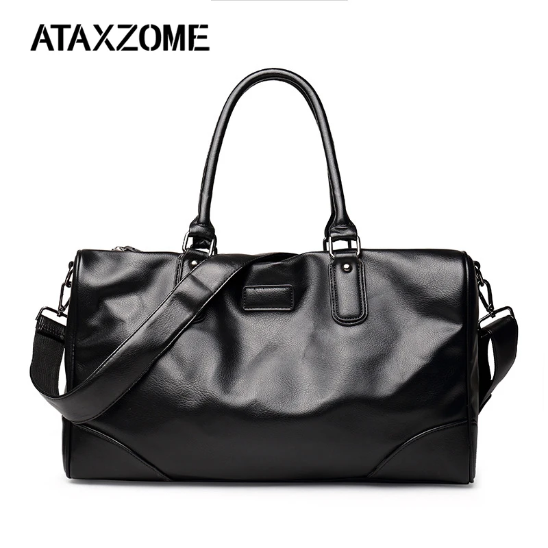 ATAXZOME new men's travel bag fashion leather waterproof travel bag large-capacity Fitness sports bag luggage bag men's gift
ATAXZOME new men's travel bag fashion leather waterproof travel bag large-capacity Fitness sports bag luggage bag men's gift