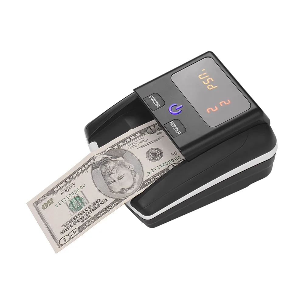 Portable Small Banknote Bill Detector Denomination Value Counter UV/MG/IR Detection with Battery Counterfeit Fake Money Tester
Portable Small Banknote Bill Detector Denomination Value Counter UV/MG/IR Detection with Battery Counterfeit Fake Money Tester