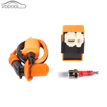 motorcycle Performance CDI+ Ignition Coil+ Spark Plug for GY6 150cc 125cc 50cc 139QMB cafe racer motorcycle accessories
motorcycle Performance CDI+ Ignition Coil+ Spark Plug for GY6 150cc 125cc 50cc 139QMB cafe racer motorcycle accessories