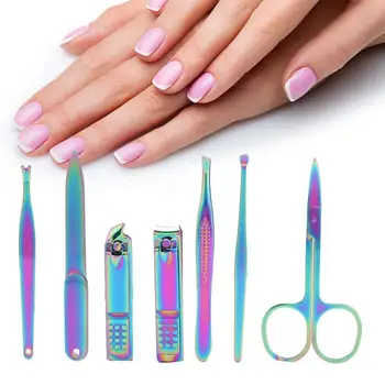 Cuticle Nippers 7pcs Stainless Steel Nail Clipper Set Nail Trimmers Set Manicure Pedicure Tool Manicure Cutters
Cuticle Nippers 7pcs Stainless Steel Nail Clipper Set Nail Trimmers Set Manicure Pedicure Tool Manicure Cutters