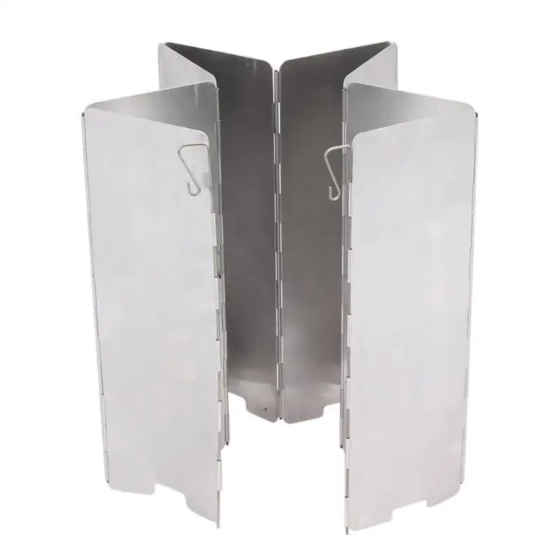 8 Plate Burner Windshield Outdoor Camping Cooking Gas Stove Wind Screen Hiking Travel Outdoor Picnic Wind Deflectors Cook Tools
8 Plate Burner Windshield Outdoor Camping Cooking Gas Stove Wind Screen Hiking Travel Outdoor Picnic Wind Deflectors Cook Tools