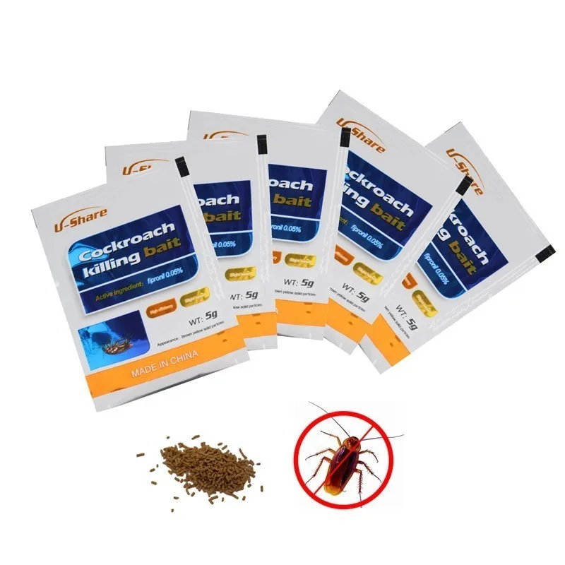 5PCS/Powerful Effective Cockroach 5g net Killing Bait Medicine Insecticide Cockroach Killer Pest Control Kitchen Restaurant
5PCS/Powerful Effective Cockroach 5g net Killing Bait Medicine Insecticide Cockroach Killer Pest Control Kitchen Restaurant
