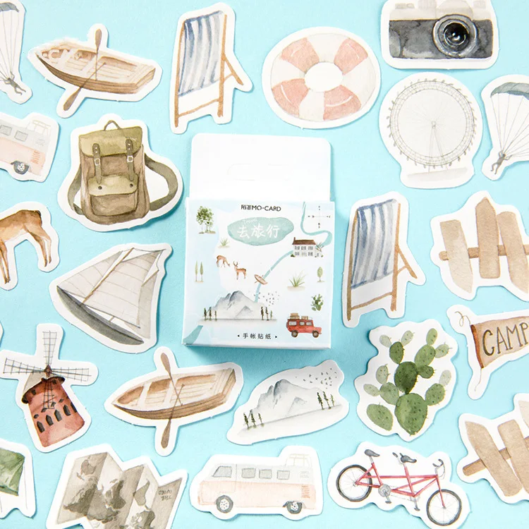 Mohamm Travel Series Cute Boxed Kawaii Stickers Planner Scrapbooking Stationery Japanese Diary Stickers
Mohamm Travel Series Cute Boxed Kawaii Stickers Planner Scrapbooking Stationery Japanese Diary Stickers
