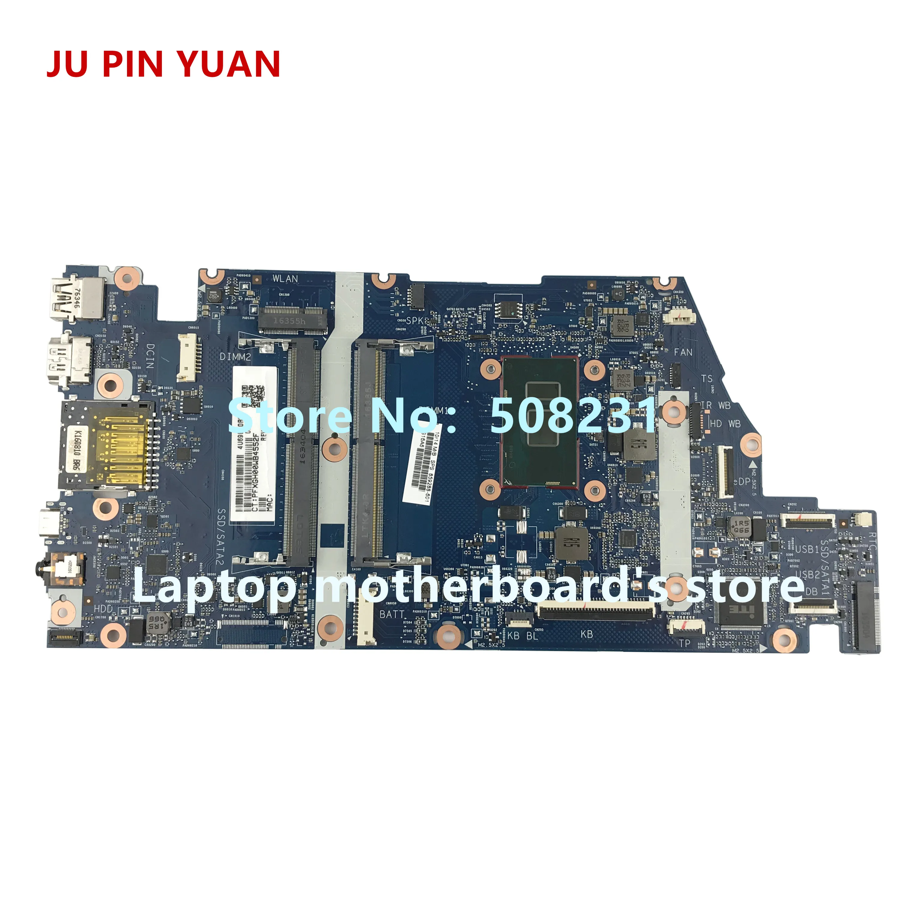 859288-001 859288-601 Mainboard for HP ENVY Notebook 15-AS 15T-AS 15T-AS133CL Laptop Motherboard with i7-7500U Fully Tested
859288-001 859288-601 Mainboard for HP ENVY Notebook 15-AS 15T-AS 15T-AS133CL Laptop Motherboard with i7-7500U Fully Tested