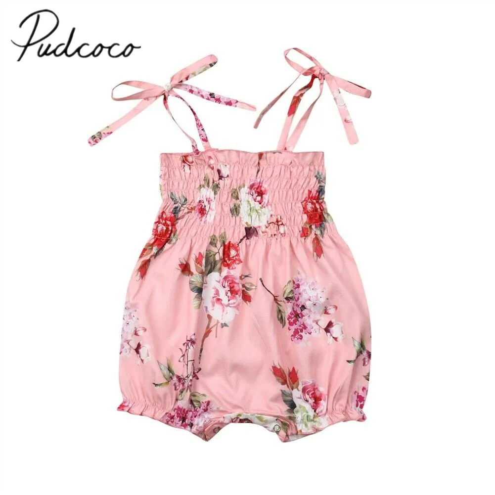 2019 Baby Summer Clothing 0-3Y Newborn Infant Toddler Baby Girl Romper Sleeveless Belt Floral Jumpsuit Outfit Summer Clothes
2019 Baby Summer Clothing 0-3Y Newborn Infant Toddler Baby Girl Romper Sleeveless Belt Floral Jumpsuit Outfit Summer Clothes