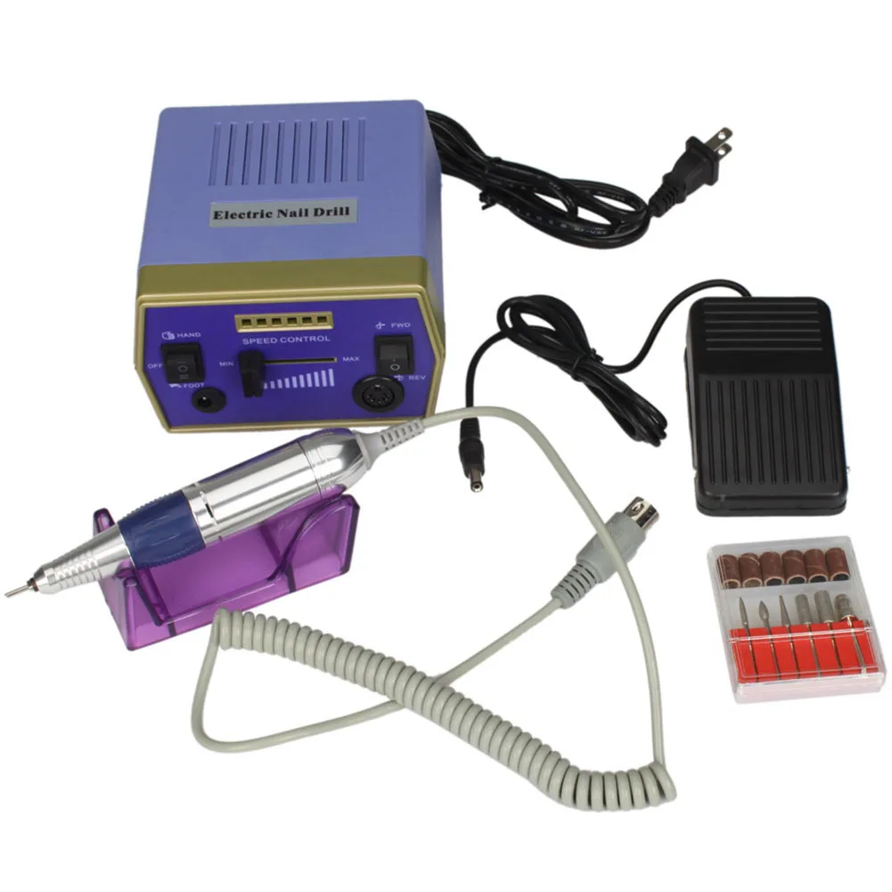 Electric Nail Drill Manicure Pedicure Nail File Pen Machine Set Kit With US Plug 110V Manicure Tools Nail Art
Electric Nail Drill Manicure Pedicure Nail File Pen Machine Set Kit With US Plug 110V Manicure Tools Nail Art