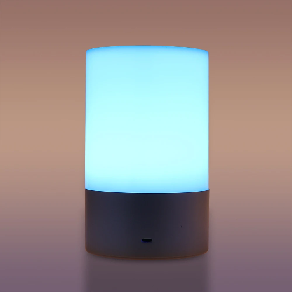 USB Rechargeable Touch Switch Bluetooth Glare Colorful RGB LED Night Light Interior/Bedside Lamps Kids Lamp
USB Rechargeable Touch Switch Bluetooth Glare Colorful RGB LED Night Light Interior/Bedside Lamps Kids Lamp