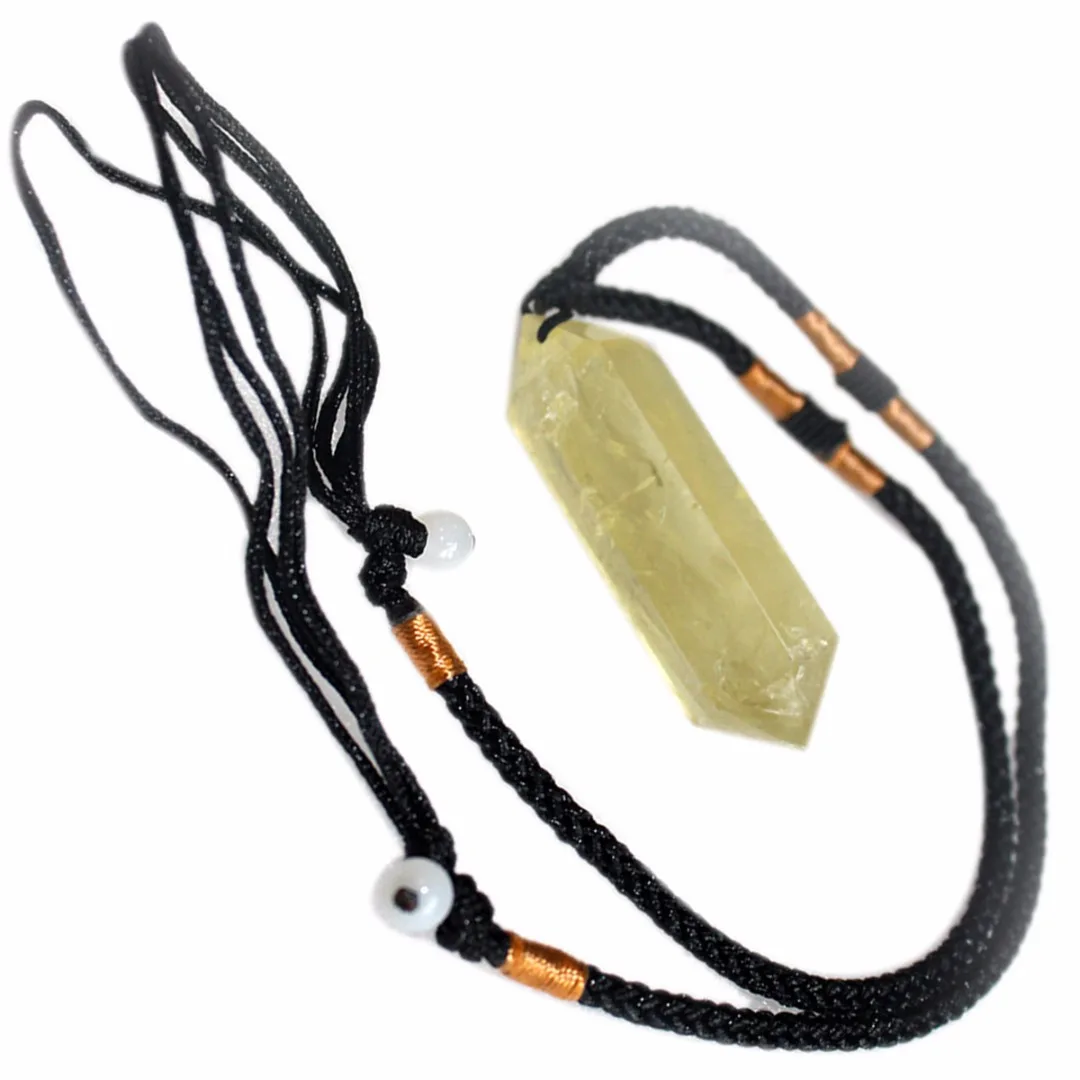 1pc New Unique Double-tip Necklace For Natural Hexagonal Prism Style Crystal Column Pendant Necklace
1pc New Unique Double-tip Necklace For Natural Hexagonal Prism Style Crystal Column Pendant Necklace