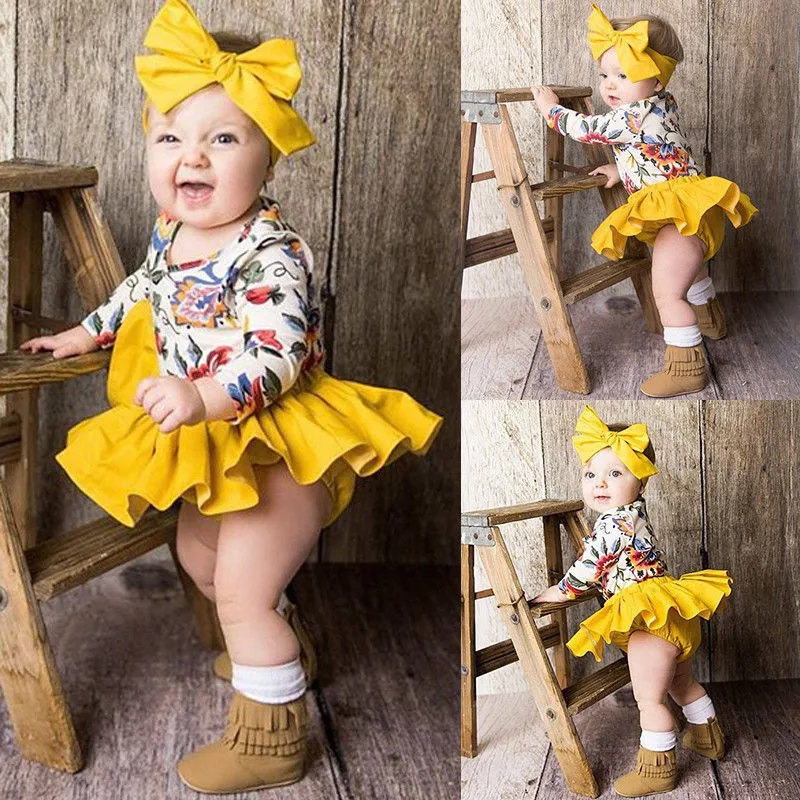 PUDCOCO Newest Newborn Baby Girl Floral Tops Bodysuits+ Tutu Skirt+ Headband 3Pcs Outfit Cotton Kids Girls Clothes Set 0-24M
PUDCOCO Newest Newborn Baby Girl Floral Tops Bodysuits+ Tutu Skirt+ Headband 3Pcs Outfit Cotton Kids Girls Clothes Set 0-24M