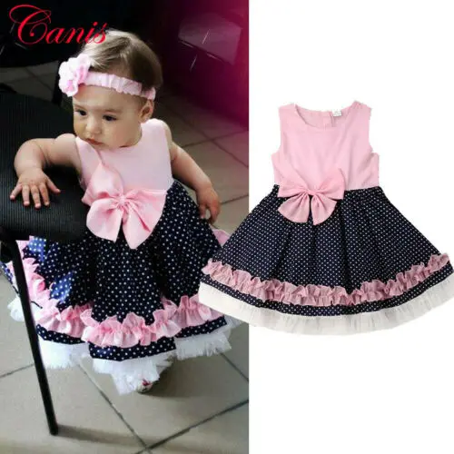 Emmababy Flower Girls Polka Dots Dress Kids Baby Party Wedding Pageant Princess Dresses
Emmababy Flower Girls Polka Dots Dress Kids Baby Party Wedding Pageant Princess Dresses