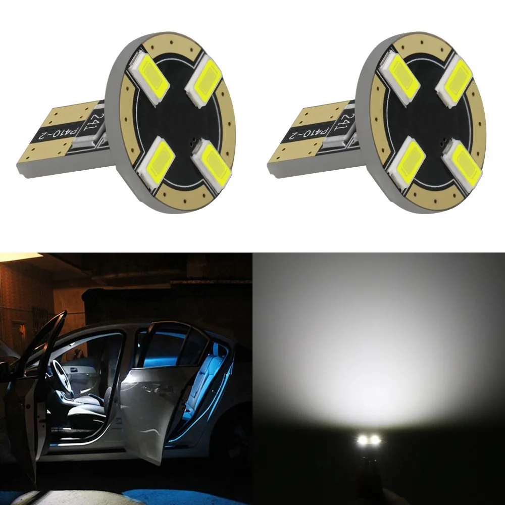 2pcs T10 Led Car Interior Bulb Canbus Error Free 5730 4SMD LED 12V Car Auto Wedge Clearance Lamp Light Bulb
2pcs T10 Led Car Interior Bulb Canbus Error Free 5730 4SMD LED 12V Car Auto Wedge Clearance Lamp Light Bulb