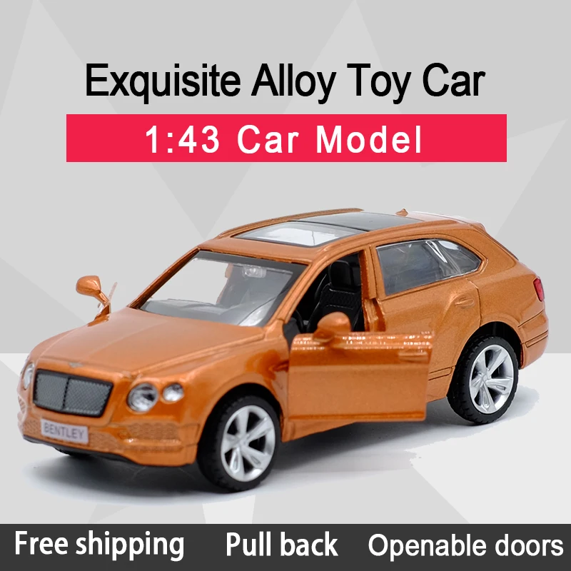 New Arrival Caipo 1:43 Bentayga Alloy Diecast Car Model Toy With Pull Back /For Children Gifts /Educational Toy Collection
New Arrival Caipo 1:43 Bentayga Alloy Diecast Car Model Toy With Pull Back /For Children Gifts /Educational Toy Collection
