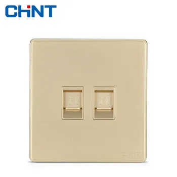 CHINT Wall Switch Socket Telephone Extension Kit NEW2D Two-wire Four Core Telephone Socket
CHINT Wall Switch Socket Telephone Extension Kit NEW2D Two-wire Four Core Telephone Socket