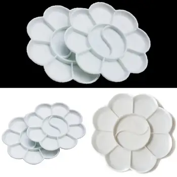 2 Pcs Art Paint Tray Artist Watercolor Plastic White Palette for Painting Drawing School Students Using Palettes #4
2 Pcs Art Paint Tray Artist Watercolor Plastic White Palette for Painting Drawing School Students Using Palettes #4