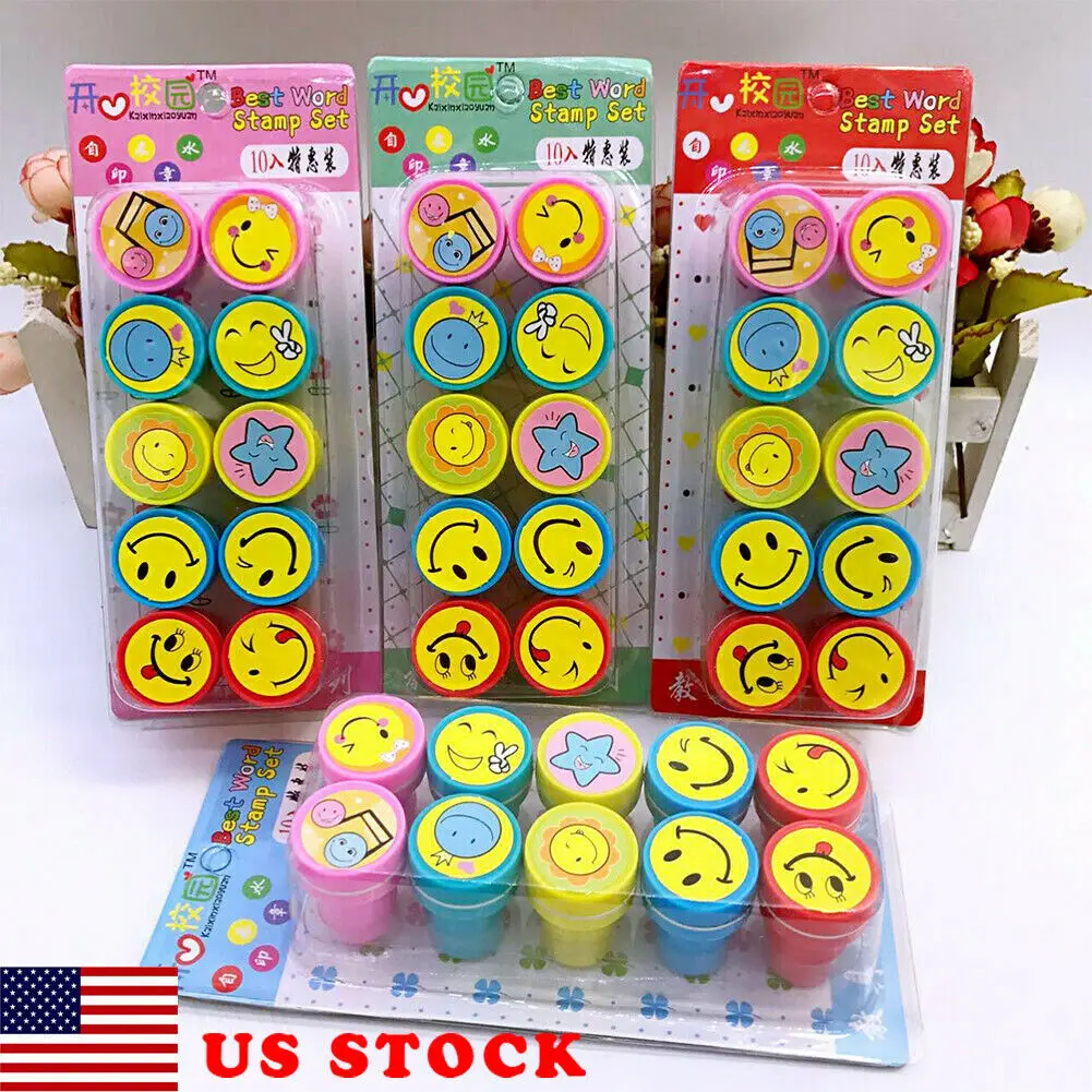 10 Pcs Self-ink Rubber Seal Stamps Housework Stimulating Self Inspiring Stamp Birthday Party Favors Kids Toys Gift Stamps
10 Pcs Self-ink Rubber Seal Stamps Housework Stimulating Self Inspiring Stamp Birthday Party Favors Kids Toys Gift Stamps