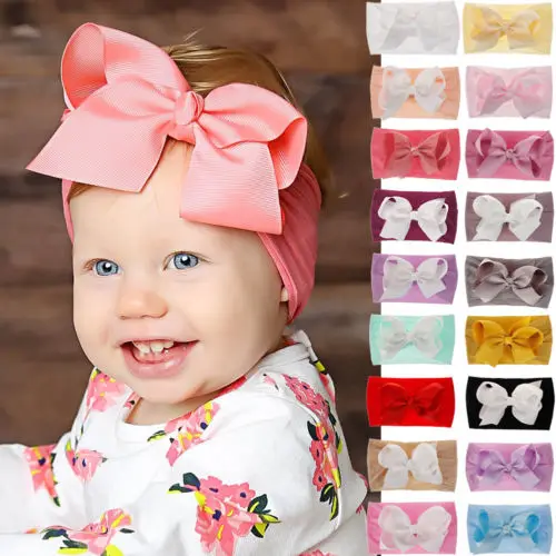 Toddler Girls Kid Baby Big Bow Hairband Headband Stretch Turban Knot Head Wrap 18 Colours
Toddler Girls Kid Baby Big Bow Hairband Headband Stretch Turban Knot Head Wrap 18 Colours