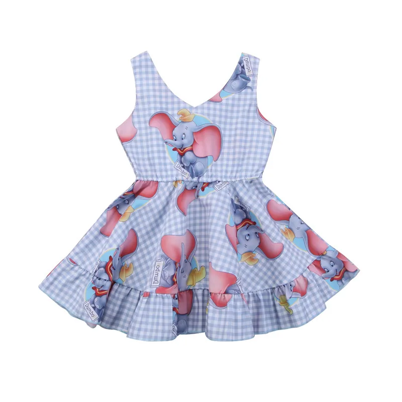 Baby Girls Plaid Dress For Girls Formal Party Dresses Kids Princess Sleeveless Dress Elephant Costume Children Girls Clothing
Baby Girls Plaid Dress For Girls Formal Party Dresses Kids Princess Sleeveless Dress Elephant Costume Children Girls Clothing
