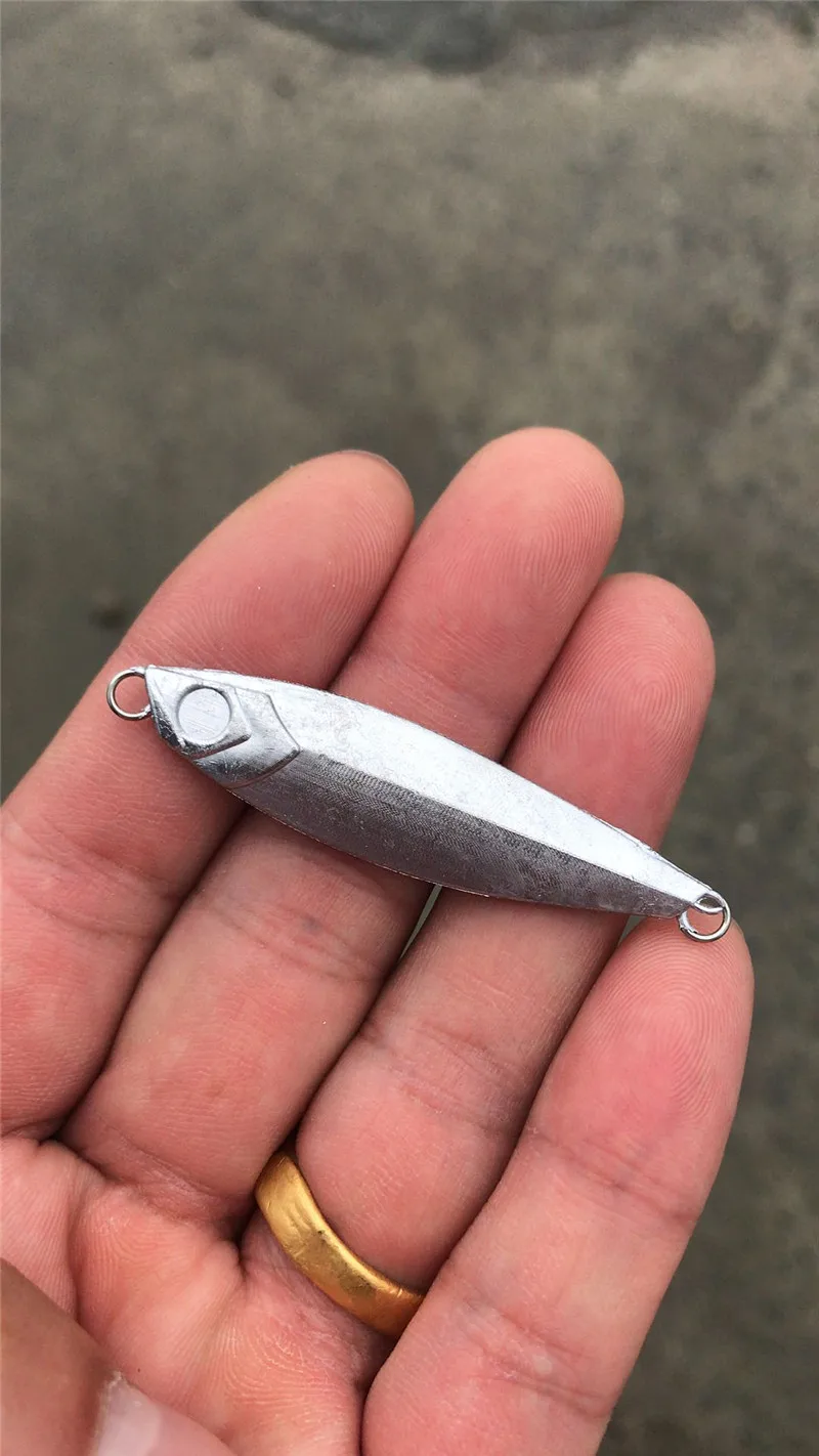 New 1 Piece 1 Piece 7g4cmMetal Jig Fishing Lure Tackle Sea Freshwater Fish Bait Isca Artificial Jigs Hard Spoon Lures Jigging
New 1 Piece 1 Piece 7g4cmMetal Jig Fishing Lure Tackle Sea Freshwater Fish Bait Isca Artificial Jigs Hard Spoon Lures Jigging