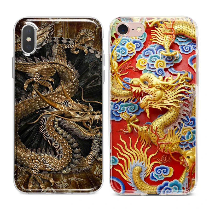 Chinese Style Dragon Fundas Soft TPU Silicone Phone Case Cover for iPhone XS Max XR 7 8 6 6S Plus 5S 5 SE 5C 4S iPod Touch 6 5.
Chinese Style Dragon Fundas Soft TPU Silicone Phone Case Cover for iPhone XS Max XR 7 8 6 6S Plus 5S 5 SE 5C 4S iPod Touch 6 5.