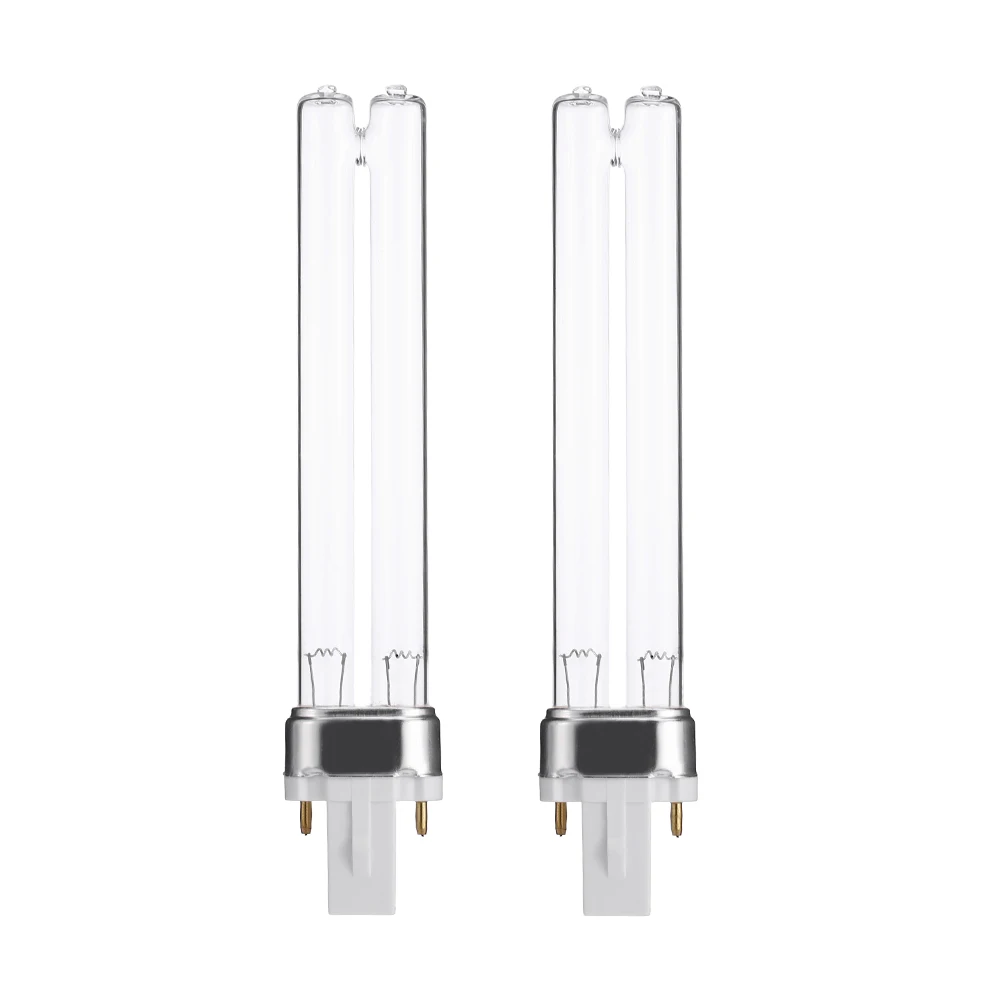 2pcs 9W Aquarium UV Sterilizer Replacement Light Bulb G23 Base Fish Tank UV Sterilizer Purifier Bulb Disinfection Treatment Lamp
2pcs 9W Aquarium UV Sterilizer Replacement Light Bulb G23 Base Fish Tank UV Sterilizer Purifier Bulb Disinfection Treatment Lamp