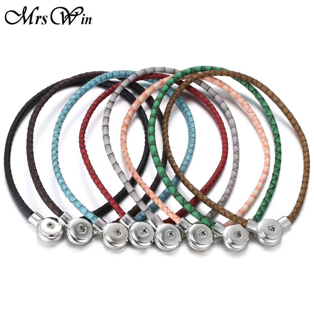 New Fashion Snap button Necklace Genuine Leather Snap Pendant Necklace fit 18mm Snap Jewelry Magnet Clasp Pendant Necklaces
New Fashion Snap button Necklace Genuine Leather Snap Pendant Necklace fit 18mm Snap Jewelry Magnet Clasp Pendant Necklaces