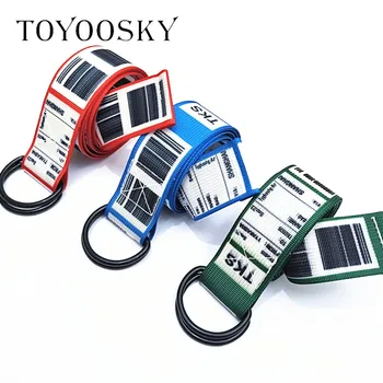 2018 New Arrivals Harajuku Canvas Woman Belt Hit Color Barcode BF Street Fashion for Jeans Unisex Belts Casual D Buckle TOYOOSKY
2018 New Arrivals Harajuku Canvas Woman Belt Hit Color Barcode BF Street Fashion for Jeans Unisex Belts Casual D Buckle TOYOOSKY