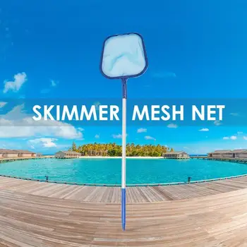 Leaf Skimmer Mesh Net Professional Cleaner Pool Pond Tub Cleaning Toolsl with Adjustable 1.5m Telescopic Rod
Leaf Skimmer Mesh Net Professional Cleaner Pool Pond Tub Cleaning Toolsl with Adjustable 1.5m Telescopic Rod