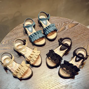 2019 summer new wild open toe non-slip soft bottom girls sandals princess shoes children's shoes
2019 summer new wild open toe non-slip soft bottom girls sandals princess shoes children's shoes