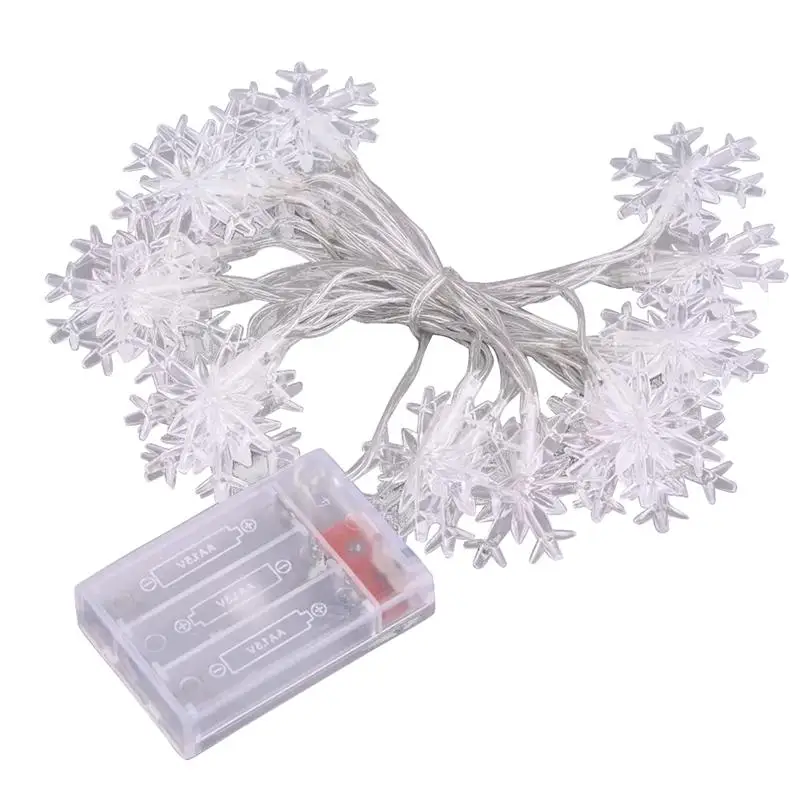 5M/10M 50/80 Lights Battery Models LED Lights Christmas Snowflake Shape Light String without Battery
5M/10M 50/80 Lights Battery Models LED Lights Christmas Snowflake Shape Light String without Battery