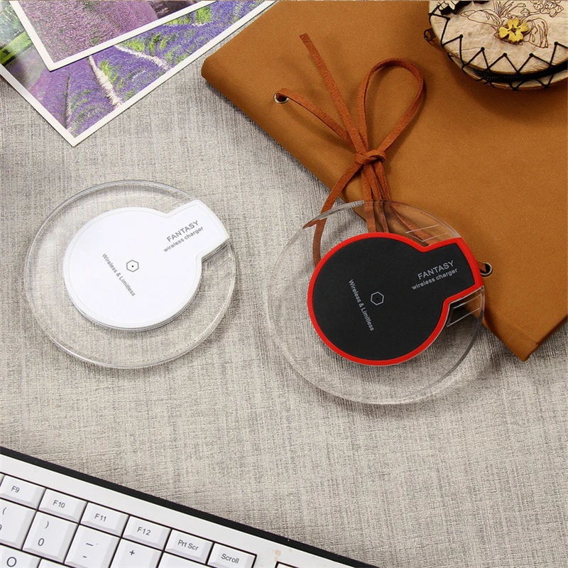

suqy Qi Wireless Charger For Iphone X xs Max Xr 8 Plus Wireless Charging Pad For Xiaomi phone for Samsung S8 S9 S7 s6 edge