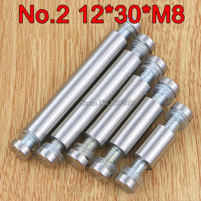 Brand New 200PCS 12mm*30mm*M8 Stainless Steel Double Head Hollow Advertisement Nails Barrel Screws Glass Standoff Pins
Brand New 200PCS 12mm*30mm*M8 Stainless Steel Double Head Hollow Advertisement Nails Barrel Screws Glass Standoff Pins