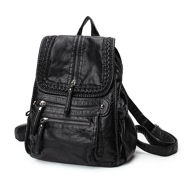 Genuine Leather backpacks Women Backpack High Quality Leather Back Teenage Girls Female School Shoulder Bag Bagpack 2019 C621
Genuine Leather backpacks Women Backpack High Quality Leather Back Teenage Girls Female School Shoulder Bag Bagpack 2019 C621