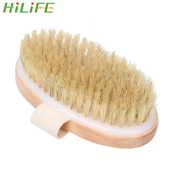HILIFE Spa Scrubber Soft Natural Bristle Brushes Dry Skin Exfoliating Cleaning Massage Wash Wooden Bath Shower Bristle Brush
HILIFE Spa Scrubber Soft Natural Bristle Brushes Dry Skin Exfoliating Cleaning Massage Wash Wooden Bath Shower Bristle Brush