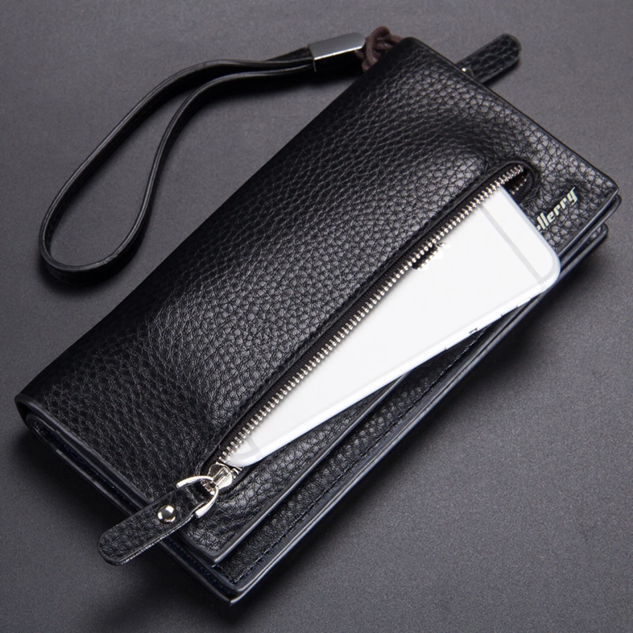 Wrist Long Multi-Function Card Position Men's Wallet Zipper Clutch Bag Mobile Phone Bag Purse
Wrist Long Multi-Function Card Position Men's Wallet Zipper Clutch Bag Mobile Phone Bag Purse