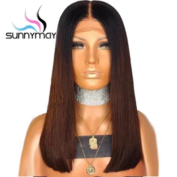 Sunnymay 13x4 Lace Front Human Hair Wigs Pre Plucked Remy Hair Ombre Wigs Glueless Straight Short Bob Wigs With Baby Hair
Sunnymay 13x4 Lace Front Human Hair Wigs Pre Plucked Remy Hair Ombre Wigs Glueless Straight Short Bob Wigs With Baby Hair