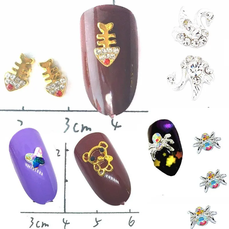 10Pcs Cartoon Animals 3D Nail Art Decoration, Metal Nail Charms, Rhinestone Nail Supply Japan Gllitter Crystal Bling Accessoires
10Pcs Cartoon Animals 3D Nail Art Decoration, Metal Nail Charms, Rhinestone Nail Supply Japan Gllitter Crystal Bling Accessoires