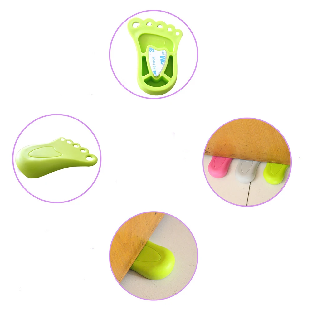 Home Decor Finger Protector Random Color Finger Feet Shaped Plastic Door Stopper Holder Children Kids Safety Guard
Home Decor Finger Protector Random Color Finger Feet Shaped Plastic Door Stopper Holder Children Kids Safety Guard