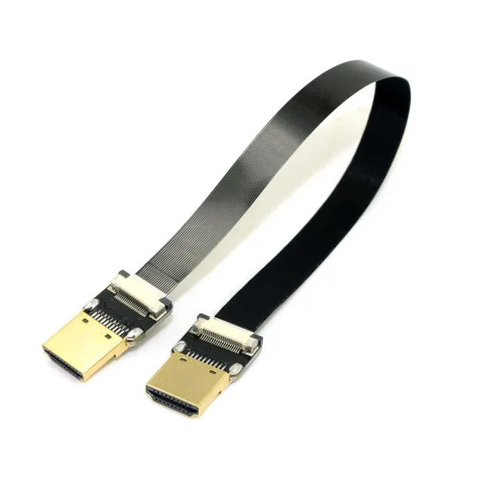 Zihan FPV HDMI Type A Male to HDMI Male HDTV FPC Flat Cable 20cm for Multicopter Aerial Photography
Zihan FPV HDMI Type A Male to HDMI Male HDTV FPC Flat Cable 20cm for Multicopter Aerial Photography