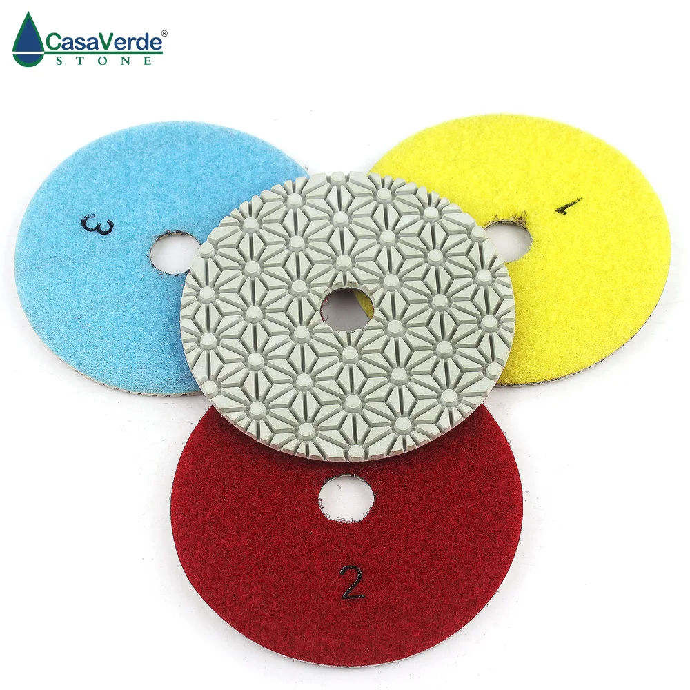 DC-SFW3PP02 5 inch 125mm 3 step wet use of resin and diamond polishing pads for stone and concrete
DC-SFW3PP02 5 inch 125mm 3 step wet use of resin and diamond polishing pads for stone and concrete