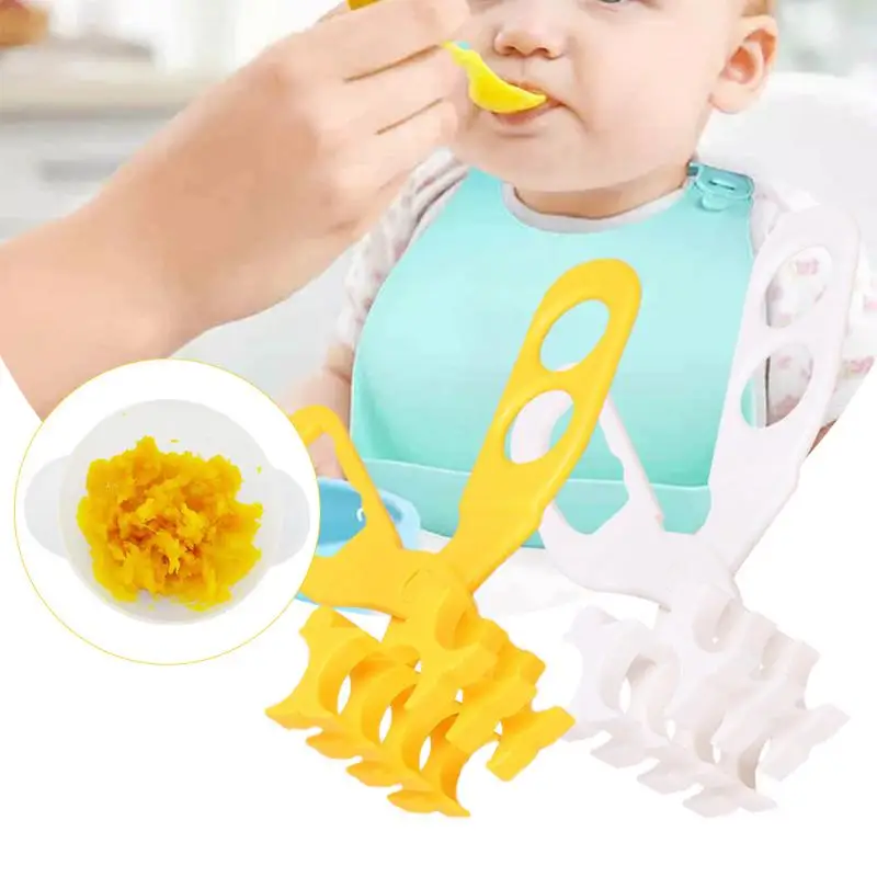 Baby Food Supplement Portable Scissor Cutter Masher Chopper Kids Solid Safe Feeding Tool Mills For Babies | Мать и ребенок