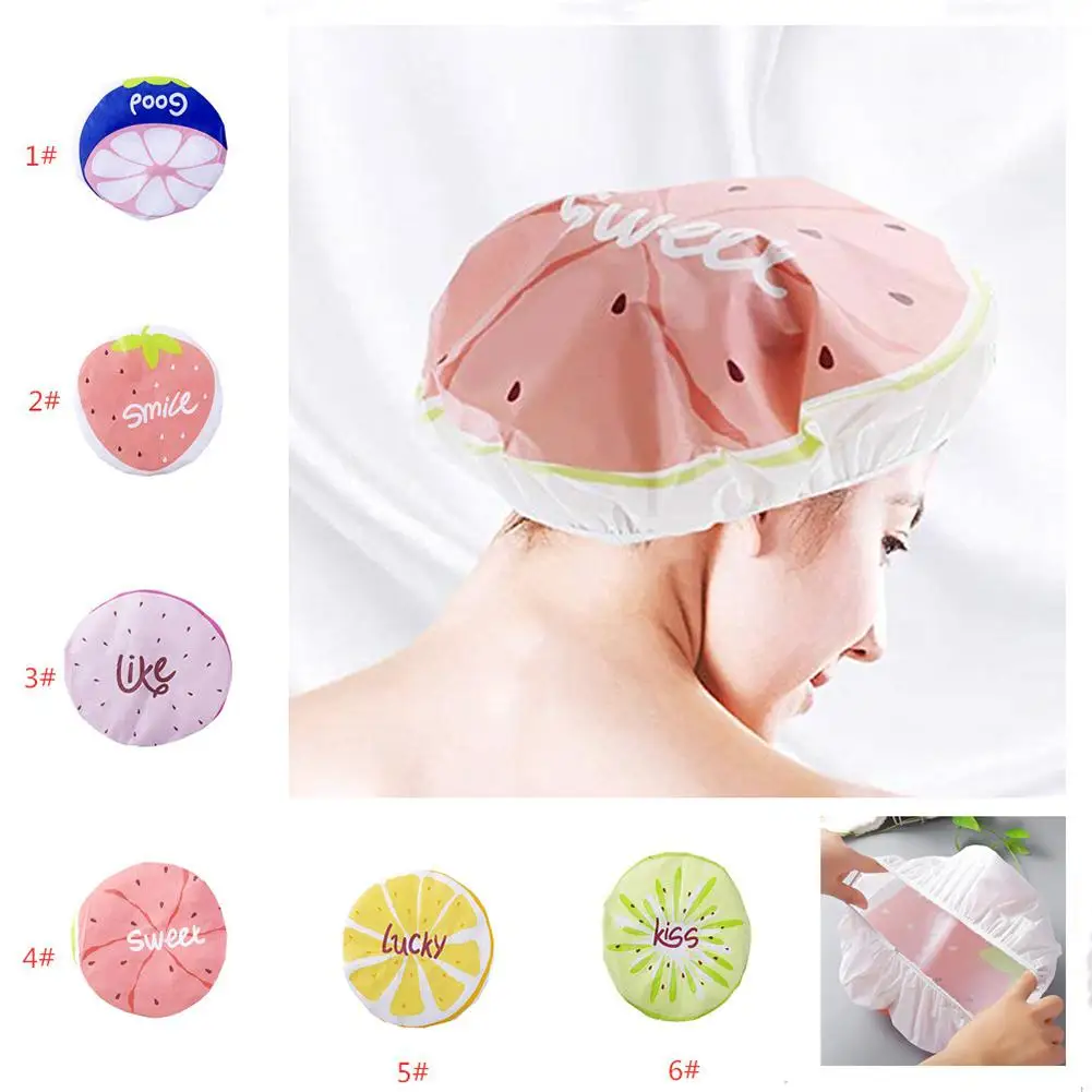 Cute Cartoon Fruit Pattern Waterproof Shower Cap for Adults Women Kitchen Bathroom
Cute Cartoon Fruit Pattern Waterproof Shower Cap for Adults Women Kitchen Bathroom