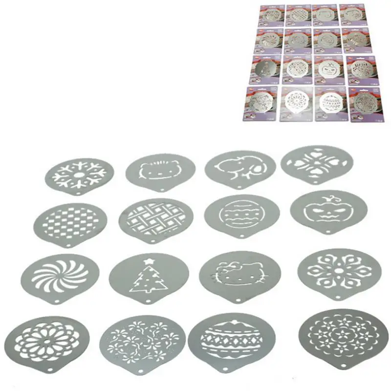 Coffee Stencils Stainless Steel Coffee Decorating Stencils Template For Latte Cappuccino Cupcake Cookie Stencils Dropshipping
Coffee Stencils Stainless Steel Coffee Decorating Stencils Template For Latte Cappuccino Cupcake Cookie Stencils Dropshipping