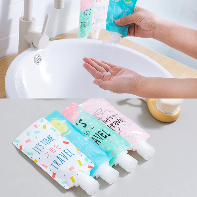 Travel Shampoo Hand Sanitizer Packaging Bag Mini 100ml Packaging Bottles 1PC Portable Bathroom Products Makeup Fluid Bottle
Travel Shampoo Hand Sanitizer Packaging Bag Mini 100ml Packaging Bottles 1PC Portable Bathroom Products Makeup Fluid Bottle