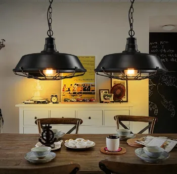 Loft Style Vintage Industrial Iron Art Decor Pendant Light Fixtures Lighting Dining Room Hanging Lamp Suspension Droplight
Loft Style Vintage Industrial Iron Art Decor Pendant Light Fixtures Lighting Dining Room Hanging Lamp Suspension Droplight